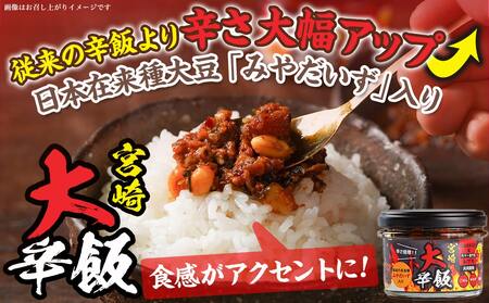 都城商業高校×トプカ☆宮崎辛飯＆宮崎大辛飯セット_14-J901_(都城市) 共同開発 都城商業高校 カリー専門店トプカ SDG'ｓ 宮崎辛飯 地頭鶏 商業高校フードグランプリ 宮崎大辛飯 大豆 みや