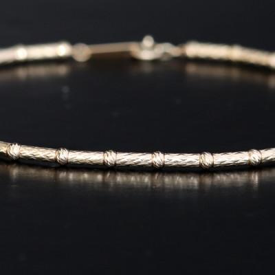 ふるさと納税 山梨市 K18パイプボールブレスレット【長さ18cm】 |  | 01