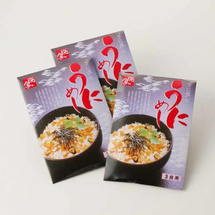 海魚のうにめし 3合用（190g）×3箱 / 佐賀県 / 海魚 [41AOCS031]