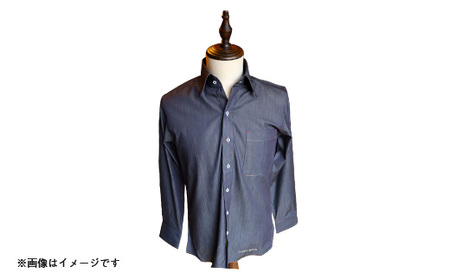ソフトデニムのプレミアムシャツ(Lサイズ)