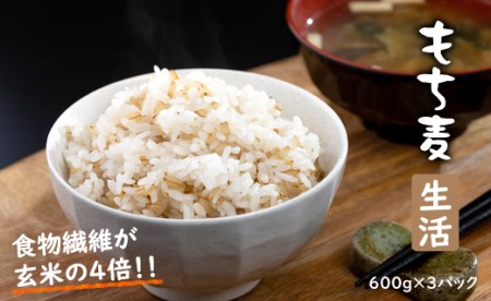 もち麦（600g×3パック）  B120-024