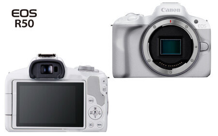 Canon EOS R50 ボディのみ ホワイト【長崎キヤノン】ミラーレスカメラ キャノン キヤノン ミラーレス カメラ 一眼 [MA26]