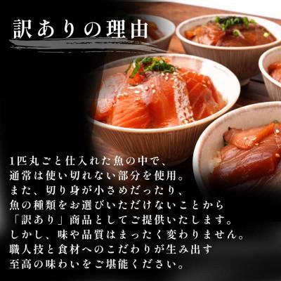 ふるさと納税 宇部市 【訳あり】たれにこだわった 魚千代の 漬け丼 3種2パック (合計6パック入り) |  | 02