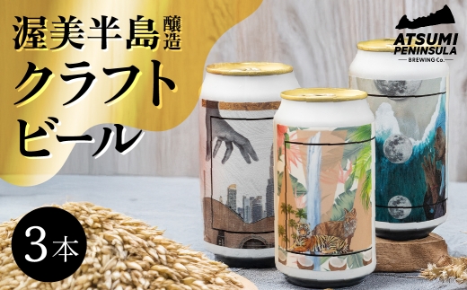 渥美半島醸造ブリュワーズセレクト クラフトビール３本飲み比べセット