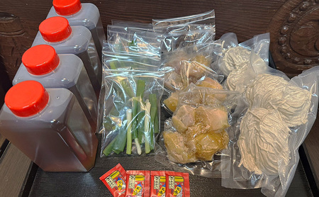 創業大正６年　老舗甘党そば店　こかく庵のかもそば（鶏肉）４人前セット