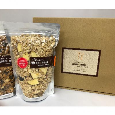 ふるさと納税 千曲市 国産大麦グラノーラ　Lサイズ人気の3個セット