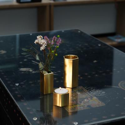 ふるさと納税 瑞浪市 CTSH LIGHT. キャンドルホルダー【HEXAGON】 |  | 02