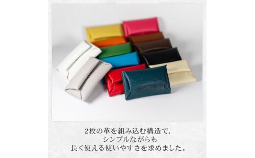 組み立て式 名刺入れ ネイビー 名刺ケース カードケース 財布 コインケース お札入れ 小銭入れ 二つ折り レザー 革 ギフト プレゼント お祝い 名刺入れ レザー 贈り物 贈答 大阪府 松原市