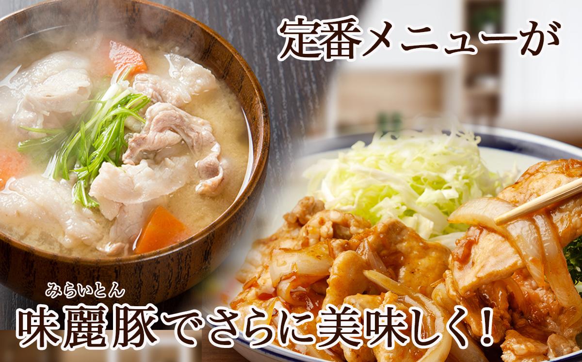みらい豚モモ切り落とし 3kg ＜村下商事＞【 豚肉 豚 肉 切り落とし 小分け パック 冷凍  モモ しゃぶしゃぶ すき焼き 焼肉 ブランド豚 3kg 】
