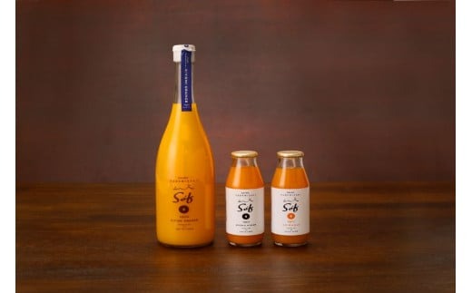 Saito Orange Farm 温州みかん720ml×1本＋温州みかん小瓶180ml×2本 計3本セット IKTAQ024