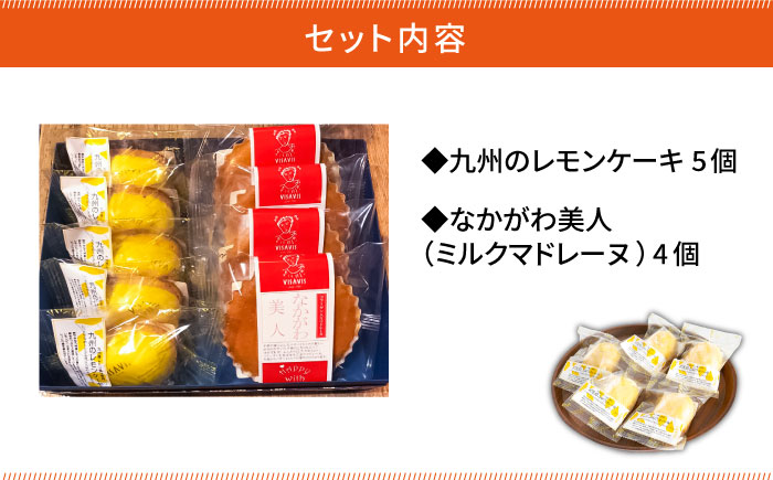 【VISAVISしか味わえない特選スイーツ】VISAVIS 菓子 2種セット 計9点 ＜株式会社シークス＞那珂川市 [GAU002]