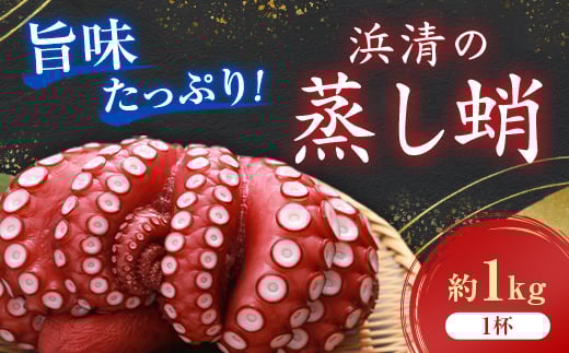 浜清の蒸し蛸1入(約1kg)【1207910】