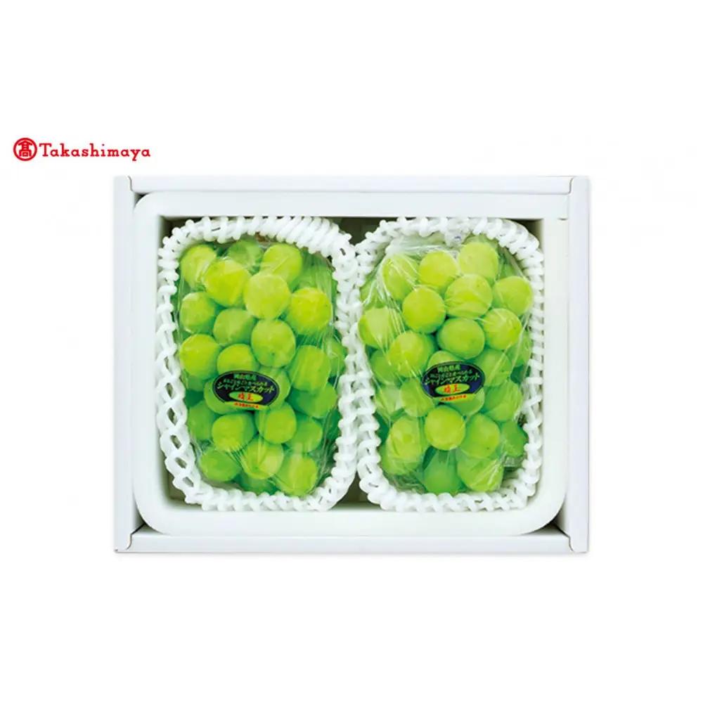 【高島屋選定品】〈フルーツアンシャンテ〉シャインマスカット600g×2