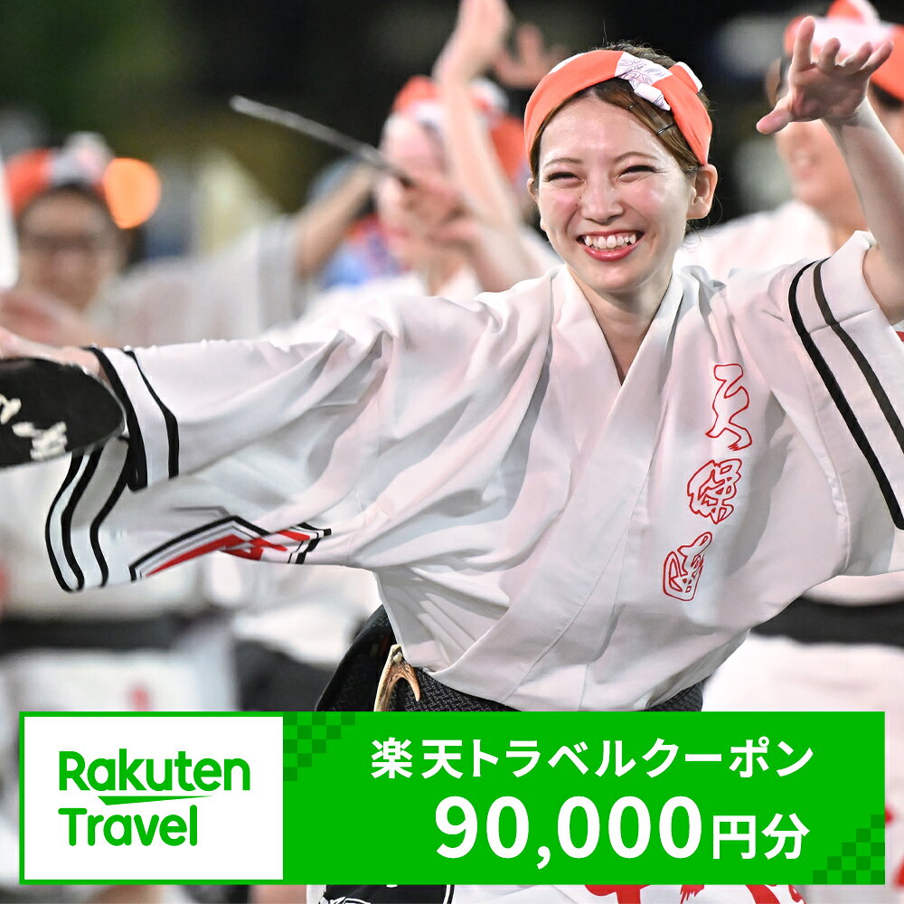 【ふるさと納税】徳島県徳島市の対象施設で使える楽天トラベルクーポン 寄付額300,000円 ホテル 旅館 宿泊予約 旅行 予約 宿泊 連泊 国内 旅行クーポン 宿泊券 旅行券 チケット 春 夏 秋 冬 ビジネス