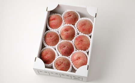 旬の桃　３ｋｇ（ゆうぞら、幸茜、白根白桃、紅錦香、他）いずれか１品種　0033-2407