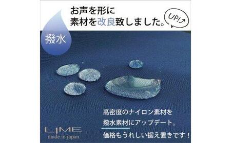 LIME(ライム）　撥水ナイロンスマートポーチ　チョコ