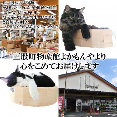 ふるさと納税 三股町 【数量限定】猫さんへ贈る猫桶 1個【MI102】 |  | 03