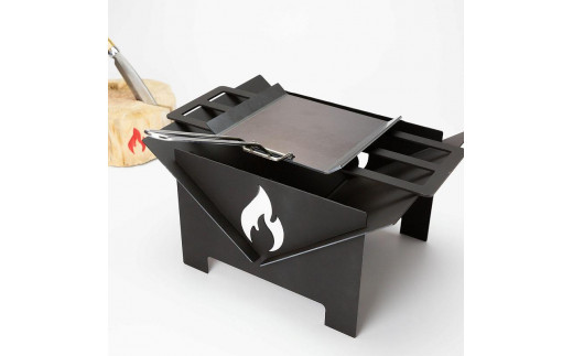 
【Takibit】Fire Pit&Rooster&Griddle+トートバッグのフルセット
