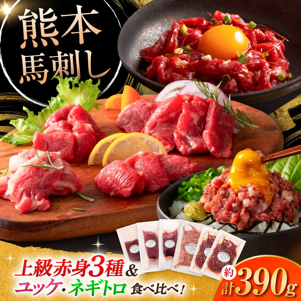 【ふるさと納税】「本場・熊本の味」 上級赤身3種とユッケネギトロの詰め合わせ 3892 / 熊本県 菊陽町 肉 にく 新鮮 お祝 ギフト 贅沢 誕生日 ご褒美 厳選 うま ばさし 【株式会社フジチク】[BHAD021]