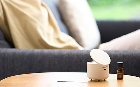 リズム アロマディフューザー AROMAFUN ベージュ　【11100-1813】