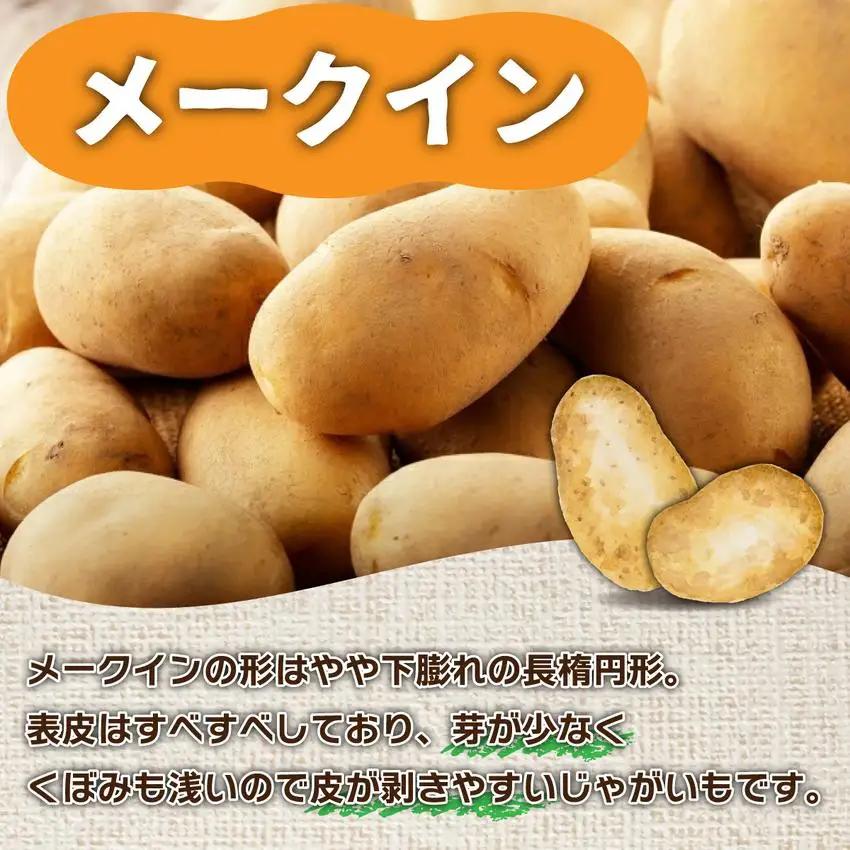 ＜先行予約＞北海道産 じゃがいも(メークイン) 約5kg【55250841】
