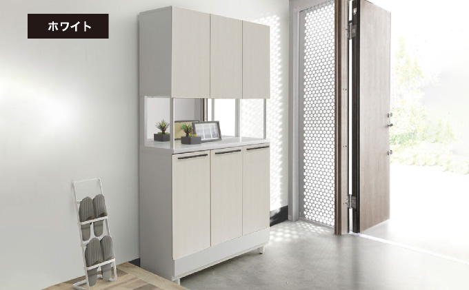 New keely（ニューケリー）幅100 シューズボックス ナチュラル【北海道・東北・沖縄・離島不可】CN050-NA