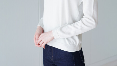 ★NEW★【UTOカシミヤ】レディース シルク クルーネック セーター （UTO）