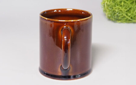 瀬戸焼　マグカップ　飴釉【1549362】