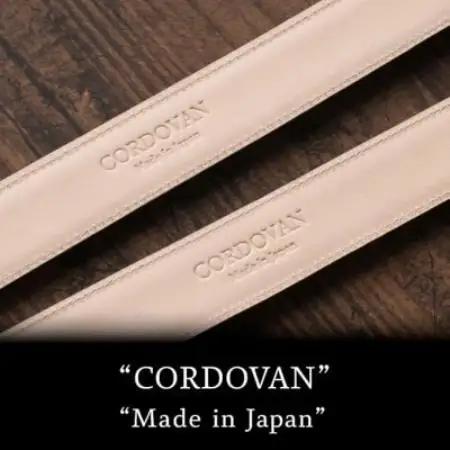 ルバクオーリ　コードバンベルト　ブラック　希少な100cmロング　国産馬革×ヌメ革　メンズ隠しオメガ【1721675】