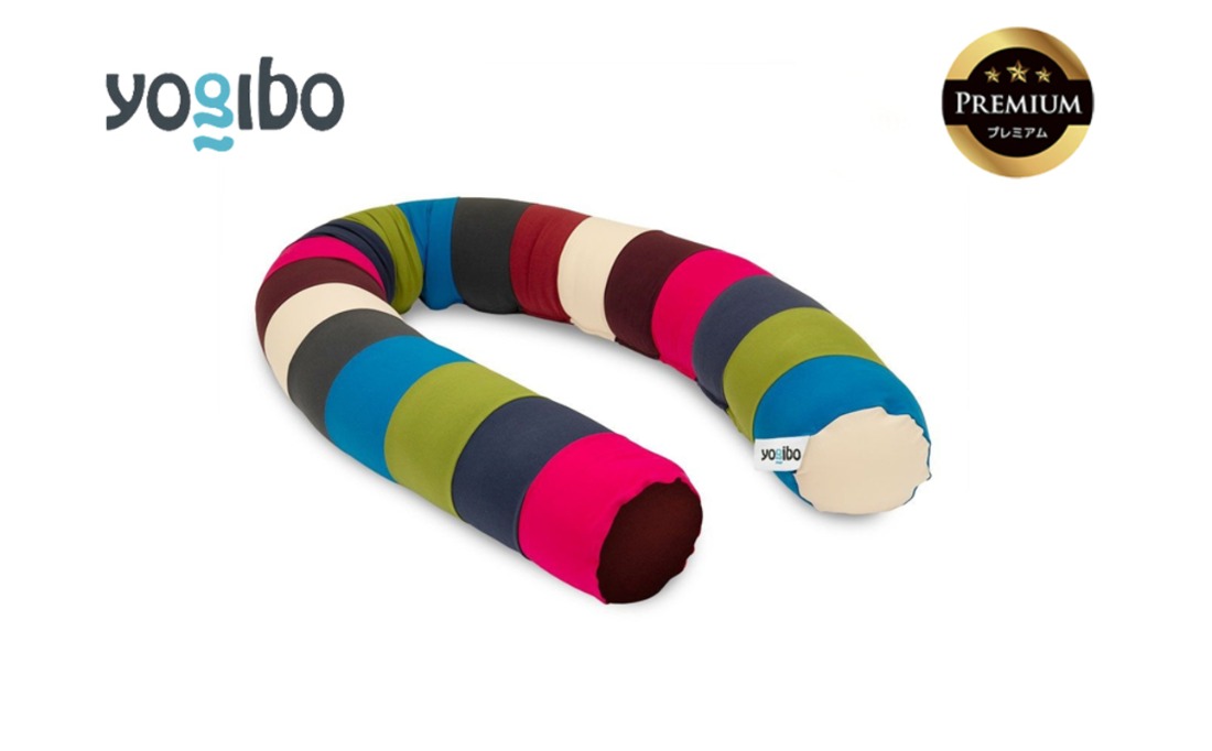 Yogibo Caterpillar Roll Long Premium （ヨギボー キャタピラー ロール ロング プレミアム）＜ブライト＞-[G761-2]