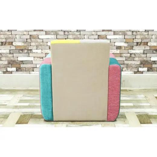 おしゃれでかわいい一人掛けソファー【?CUBE】ｂスタイル【完成品開梱設置】 ※離島への配送不可