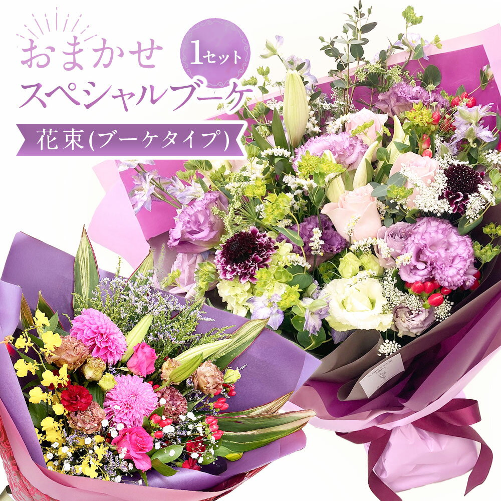 【ふるさと納税】【指定日必須】おまかせスペシャルブーケ（花束）｜ 生花 花 お花 ブーケ お祝い フラワー ギフト 花束 母の日 入学祝い 卒業祝い 歓送迎会 成人式 引越し祝い ひな祭り 入学式 卒業式 大阪府 阪南市 送料無料