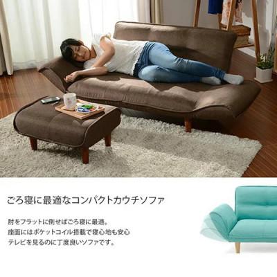 ふるさと納税 厚木市 和楽カウチソファ2P　A01タスクブラウン 日本製 |  | 01
