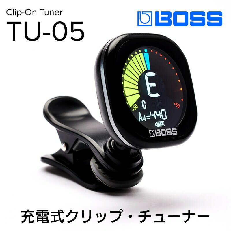 【ふるさと納税】【BOSS】クリップ・オン・チューナー/TU-05 【配送不可：離島】チューナー 小型 静岡 浜松市