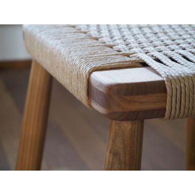 ふるさと納税 川越市 【UMEBACHI FURNITURE】 ペーパーコードスツール　1脚　スタッキング可　国産材使用 |  | 03