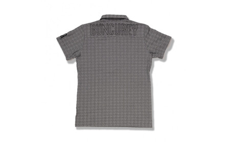 BUNCUREY　ゴルフウェア　半袖ポロシャツ（BM23SS-01-043）グレー／サイズ5