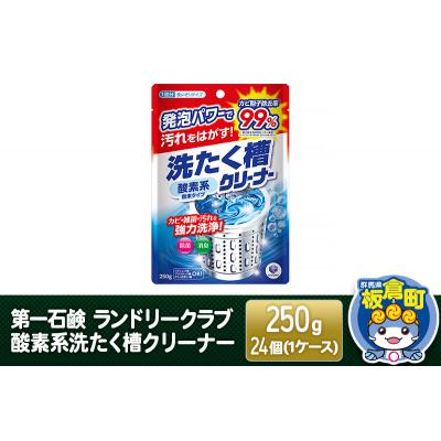 ふるさと納税 板倉町 第一石鹸 ランドリークラブ 酸素系洗たく槽クリーナー 250g×24個|13_bsa-112401