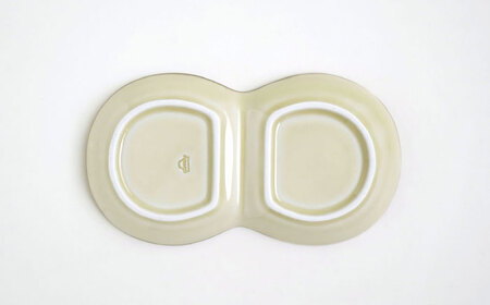 【波佐見焼】和のくつろぎセット ミニプレート/プチカップ 藍ふち花・藍豆しぼり2柄【光和陶器】[SC73]