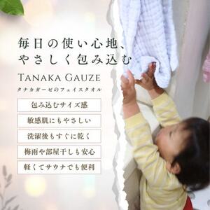 ふんわり肌あたりの 6重ガーゼフェイスタオル(ホワイト1枚)【1691469】