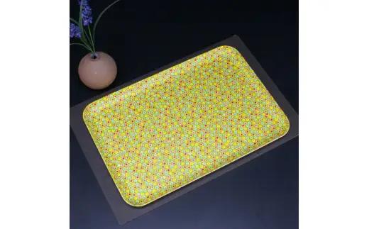 タツクラフト 友禅和紙トレー L 39cm 2枚セット 桜 金平糖 緑 【Tk325】【ttcf922-yul-9】