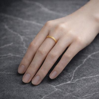 ふるさと納税 山梨県 K24 純金 シンプル リング 15号 20-4463 (1点) |  | 02