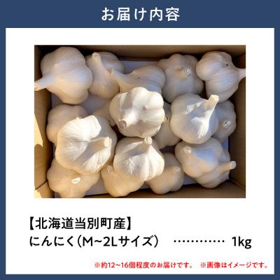 ふるさと納税 当別町 【令和8年発送先行受付】にんにく(福地ホワイト六片種)1kg_tb22-001 |  | 01