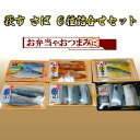 【ふるさと納税】さば セット 6点 詰合せ 魚 加工品 詰め合わせ 塩サバ 塩さば さばみりん 西京漬け 松村産業　【萩市】