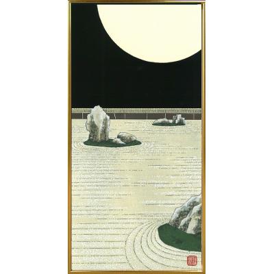 ふるさと納税 京都市 【芸艸堂】加藤晃秀 木版画「輝」(額付) |  | 01