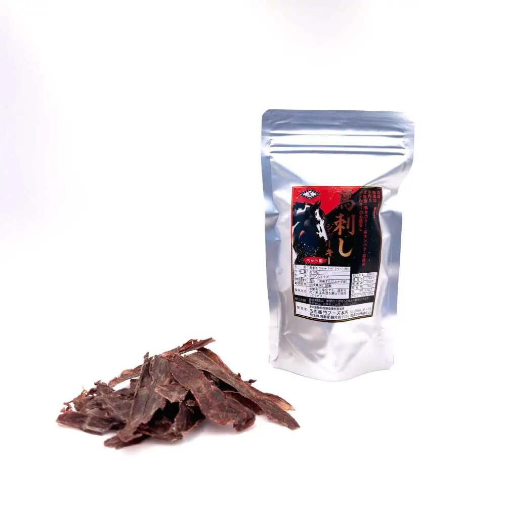 ペット用 馬刺しジャーキー 100g(50g×2) ペットフード ジャーキー [AYCT008]