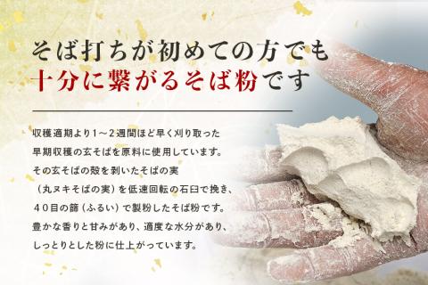 【のし可】茨城県産 常陸秋そば そば粉 1kg×3袋入 そば 蕎麦 ソバ 蕎麦粉 そば打ち 茨城県産 国産 農家直送 【茨城県共通返礼品 / 桜川市】 61-A