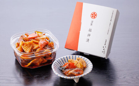 【先行予約】【2025年12月上旬から2026年2月下旬に順次発送】旅館いち川特製 福神漬3個セット / 福神漬け 福神漬 漬け物 漬物 つけもの / 恵那市 / 旅館いち川[AUDC009]