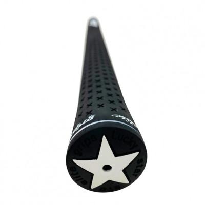 ふるさと納税 東大阪市 《バックラインあり/ブラック/5本》ラッキースター MID　M60　ゴルフ練習器具　エリートグリップ |  | 01