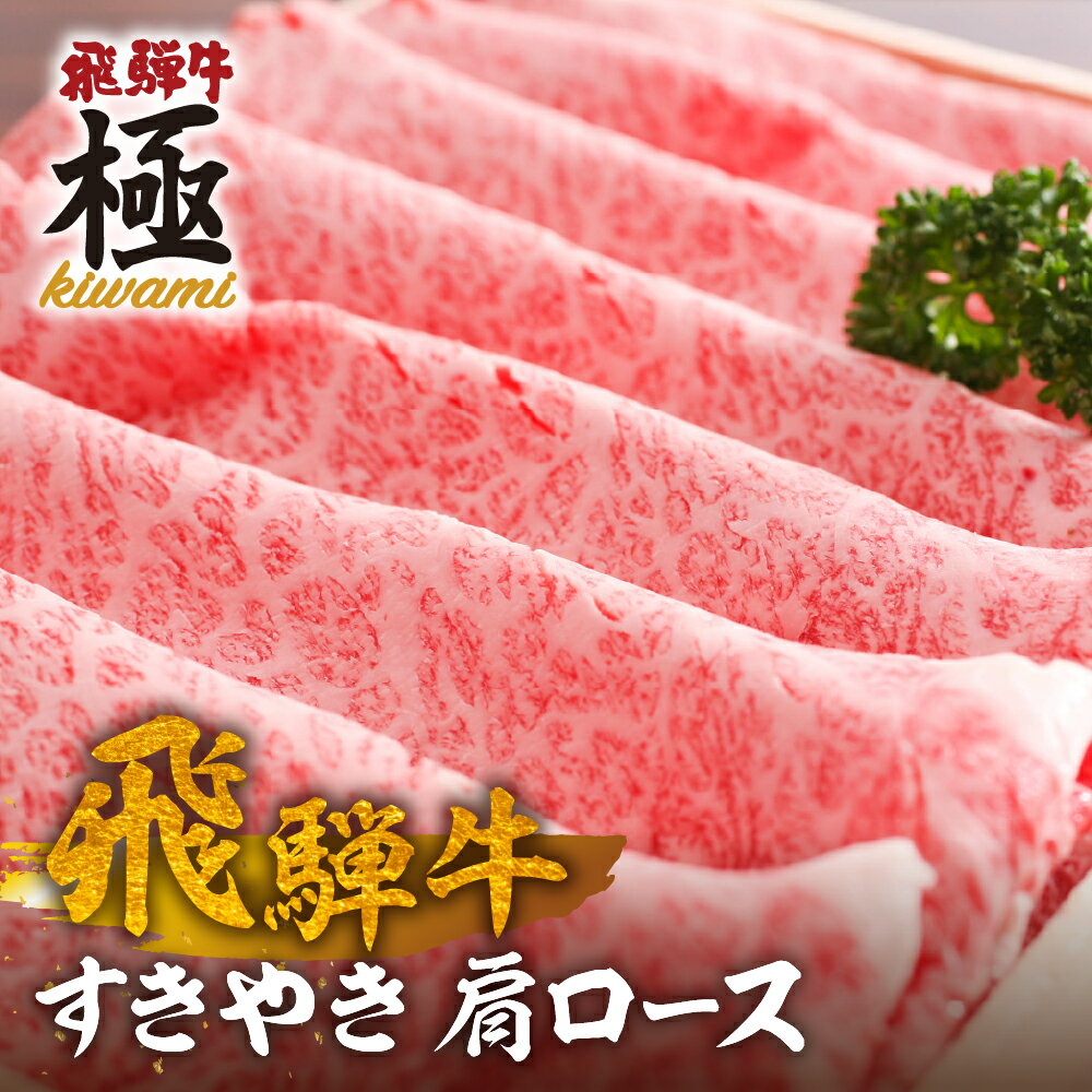 【ふるさと納税】 飛騨牛 肩ロース すき焼き用 300g 〜 800g (選べる内容量) 贈答 ギフト 飛騨牛 すきやき　鍋 すき焼き肉 すき焼き鍋 牛肉 国産和牛 肉 お肉 岐阜県 飛騨市 20000円 30000円 50000円 500g [Q3101]