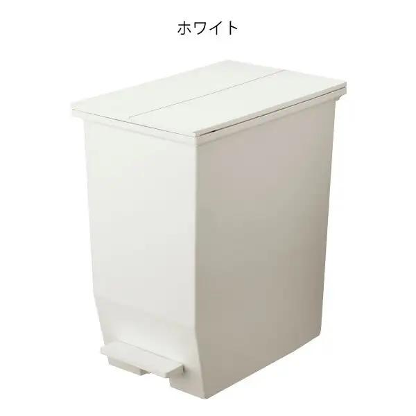 SOLOW ソロウ　ペダルオープンツイン 45L 2個セット ゴミ箱 ペダル式 キャスター付き 省スペース 抗菌 防汚 キッチン ブラック